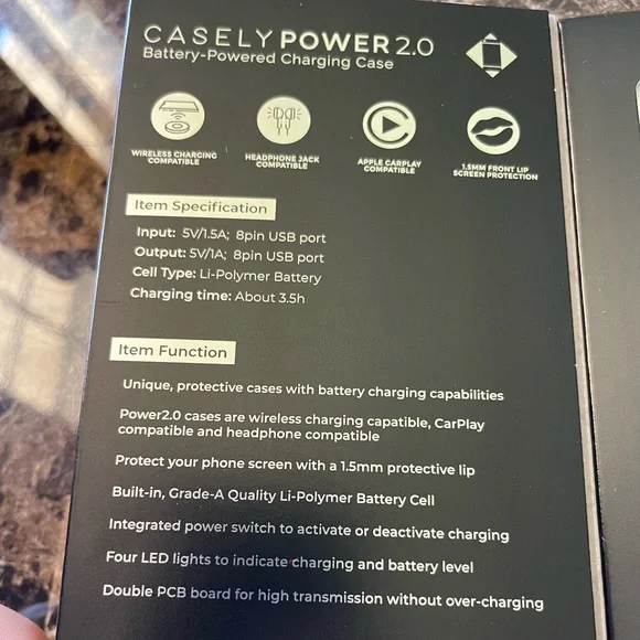 Casely 2.0 iPhone 11 Pro Max charging phone case